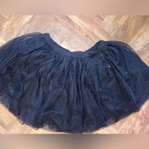 Girls Black Sequined Tutu‎ Style Skirt Multilayered XL14/16 Cat & Jack​
